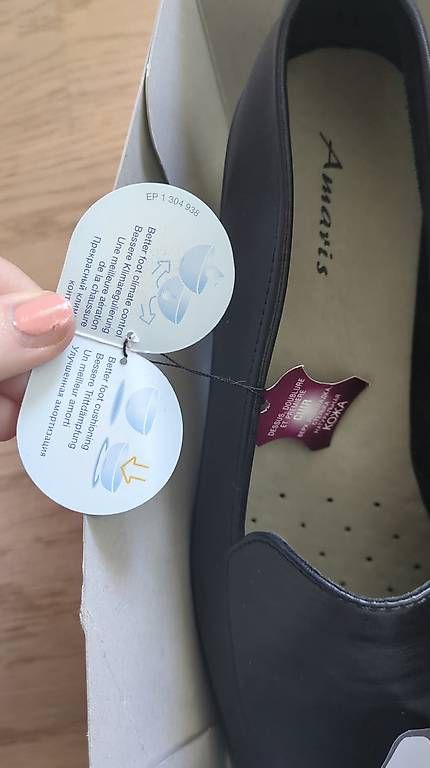 Scarpe da donna: Leder Serviceschuhe Abeba Gr.38 – Nuovo e nell'imballaggio originale da Winterthur venduto da Verena_van_E 1