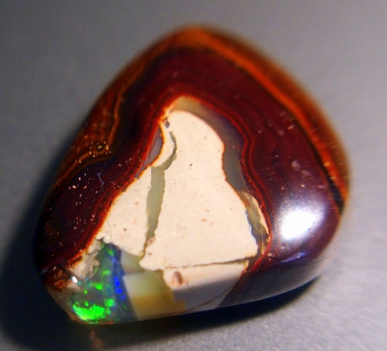 Pietre preziose: 34,6 ct. Koroitopal mit Opalfunken AAA! – Nuovo e nell'imballaggio originale da Reinach BL venduto da blumarco 6