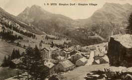 Simplon - Dorf  VS   -   4  diverse Karten
