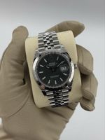 Rolex Datejust 41 126300 Mint Green 07/2026 Full Set Jubilee