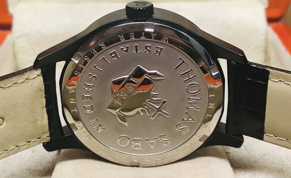 Thomas Sabo Orologi: Thomas Sabo Uhr mit Lederarmband – Usato da Uerikon venduto da ZurichCity01 2
