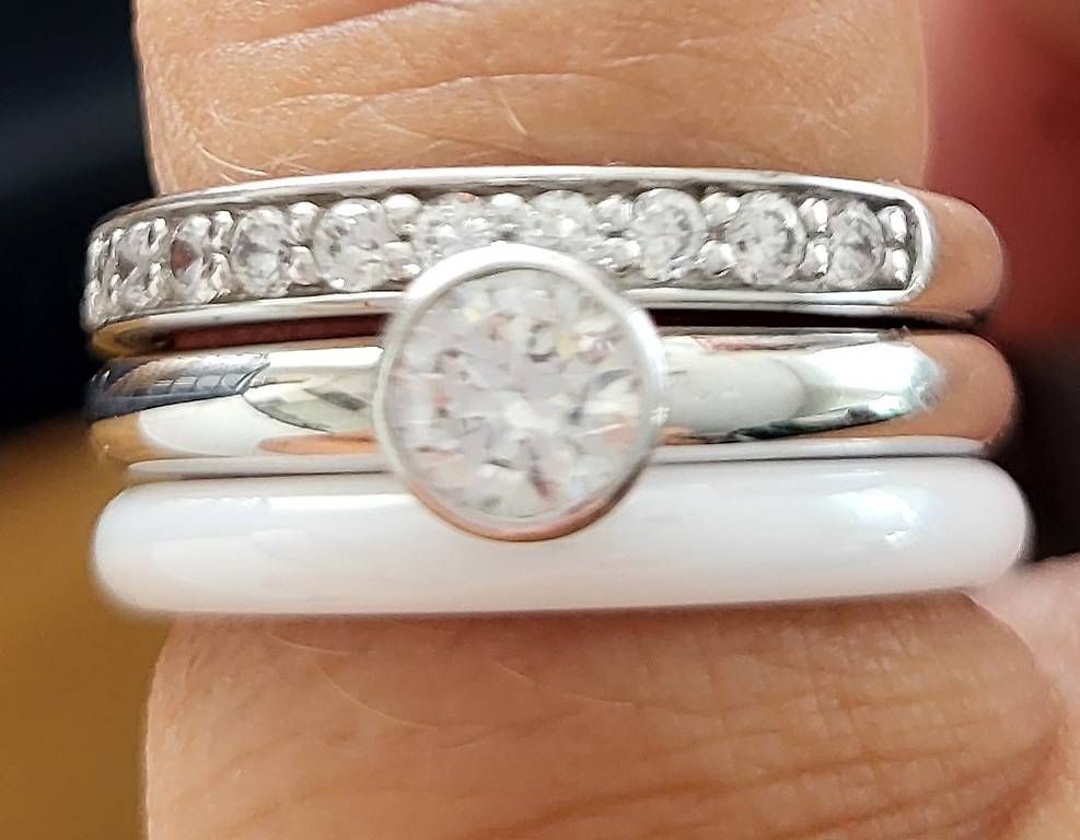 Anelli: Ringe Silber 925 Neu Gr. 18/58 – Usato da Schaffhausen venduto da Mauri1970
