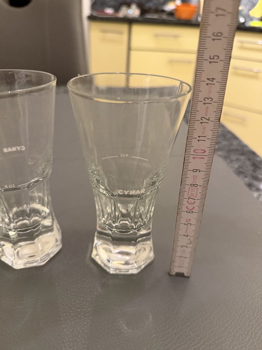 Cynar Bicchieri: Cynar Gläser 4 stk – Usato da Deitingen venduto da Himhip 3