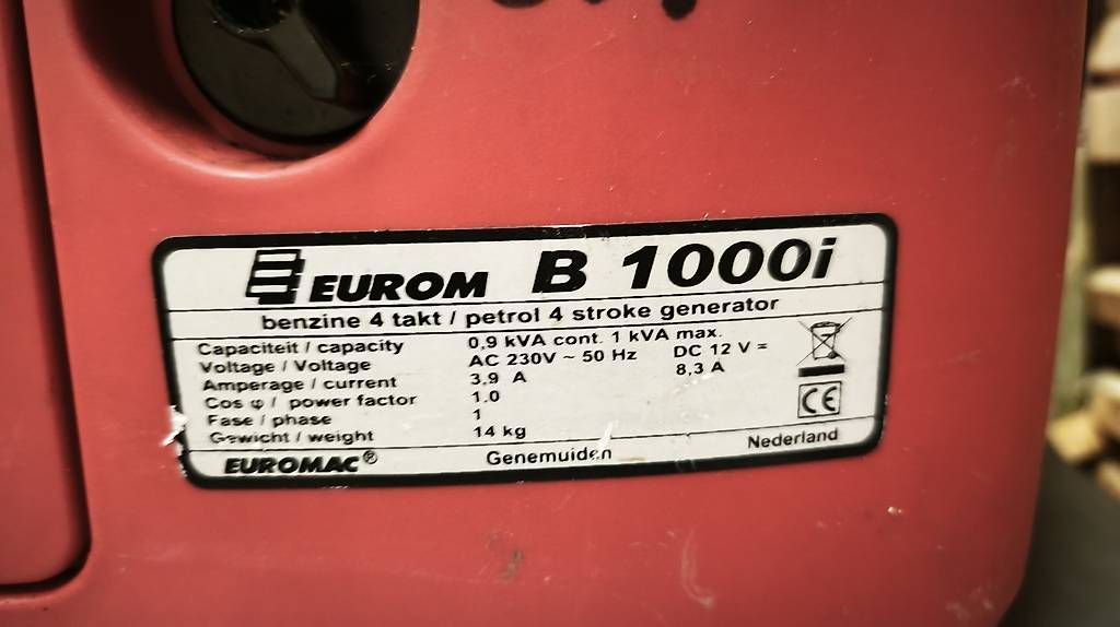 Generatori di corrente: Eurom B1000i Inverter-Stromgenerator, 1.000 W – Usato da Solothurn venduto da Uherbert