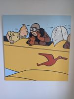Impression sur toile Tintin au Congo