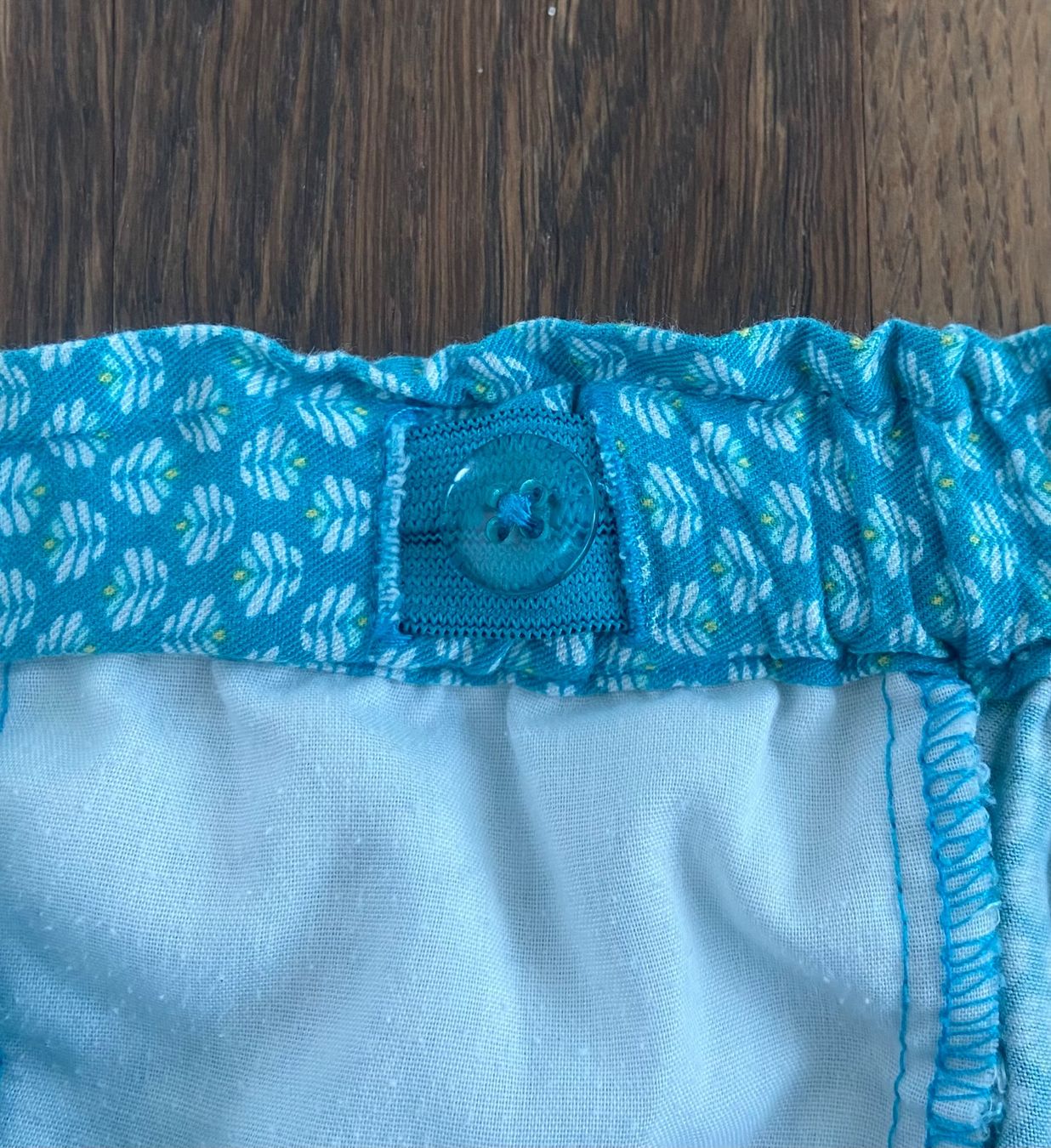 Okaidi Pantaloni: Sommerhose, Gr. 134, Okaidi, türkis – Usato da Au ZH venduto da cafisafr 4