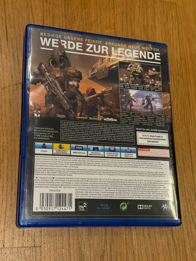 Sony Giochi: Destiny - PS4 – Usato da Zug venduto da c.o.g.n.i.t.o 2