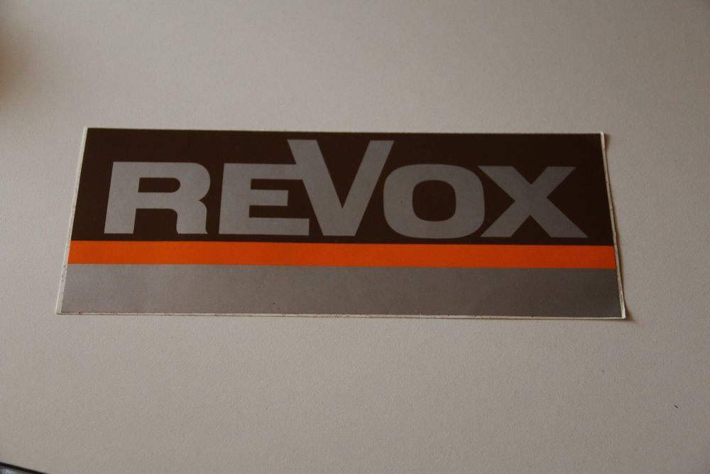 Werbeartikel: Aufkleber Revox – Gebraucht aus Schleitheim von  2