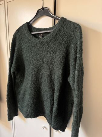 Dunkelgrüner Pulli Frauen H&M S