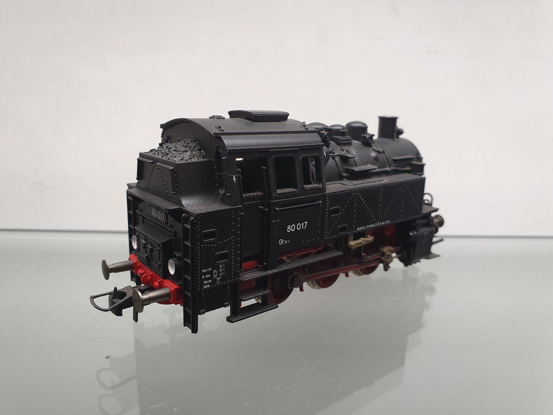 Roco Modellini di ferrovie: ROCO:DC: TENDERDAMPFLOK BR 80 – Usato da Biglen venduto da taunus82 3