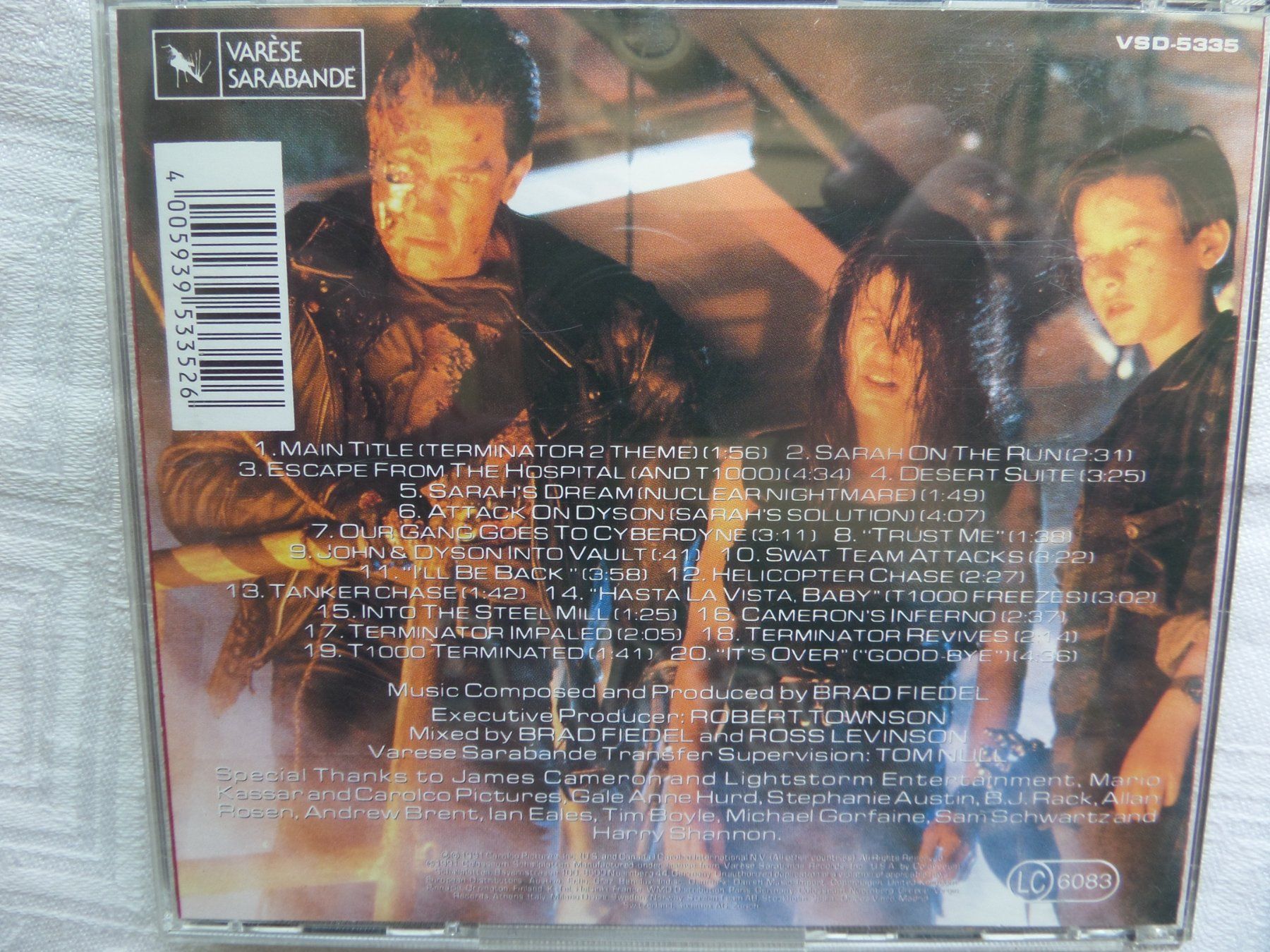 CD: Brad Fiedel - Terminator 2 Judgment Day – Usato da Genève venduto da CDLPBookS 1