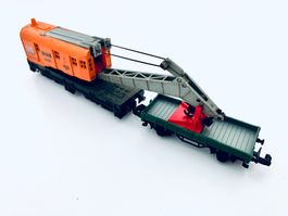 ARNOLD Schwerkran- mit Transportwagen SPUR N #30