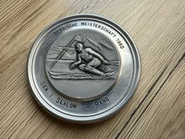 Vintage Medaille Bernische Meisterschaft  1960 Huguenin
