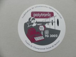 Abziehbild Kleber Eidg. Schützenfest Thun 1995 Polytronic