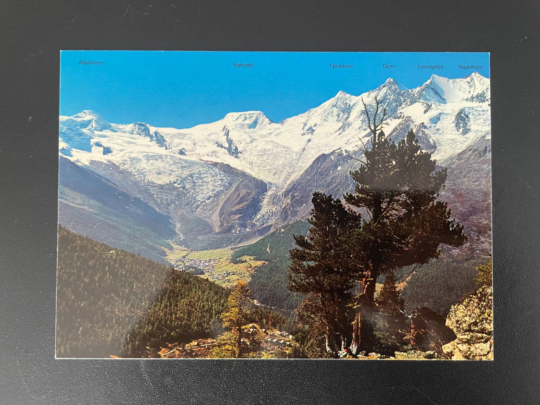Ansichtskarten: AK VS Saas-Fee – Gebraucht aus Thal von Danny82