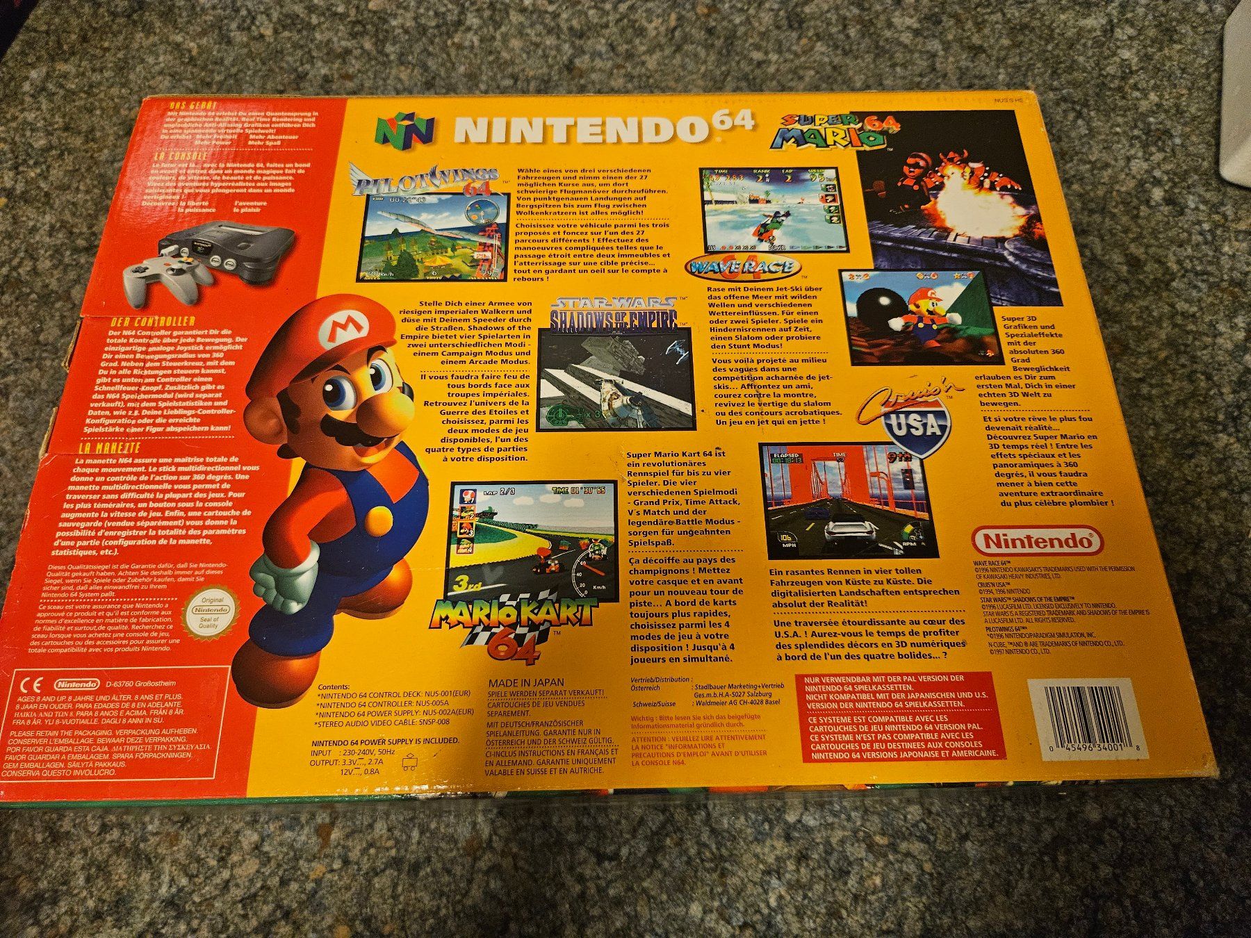 Nintendo Konsolen: Nintendo 64 Konsole mit Controller in OVP – Gebraucht aus Hindelbank von GameBoy1981 4