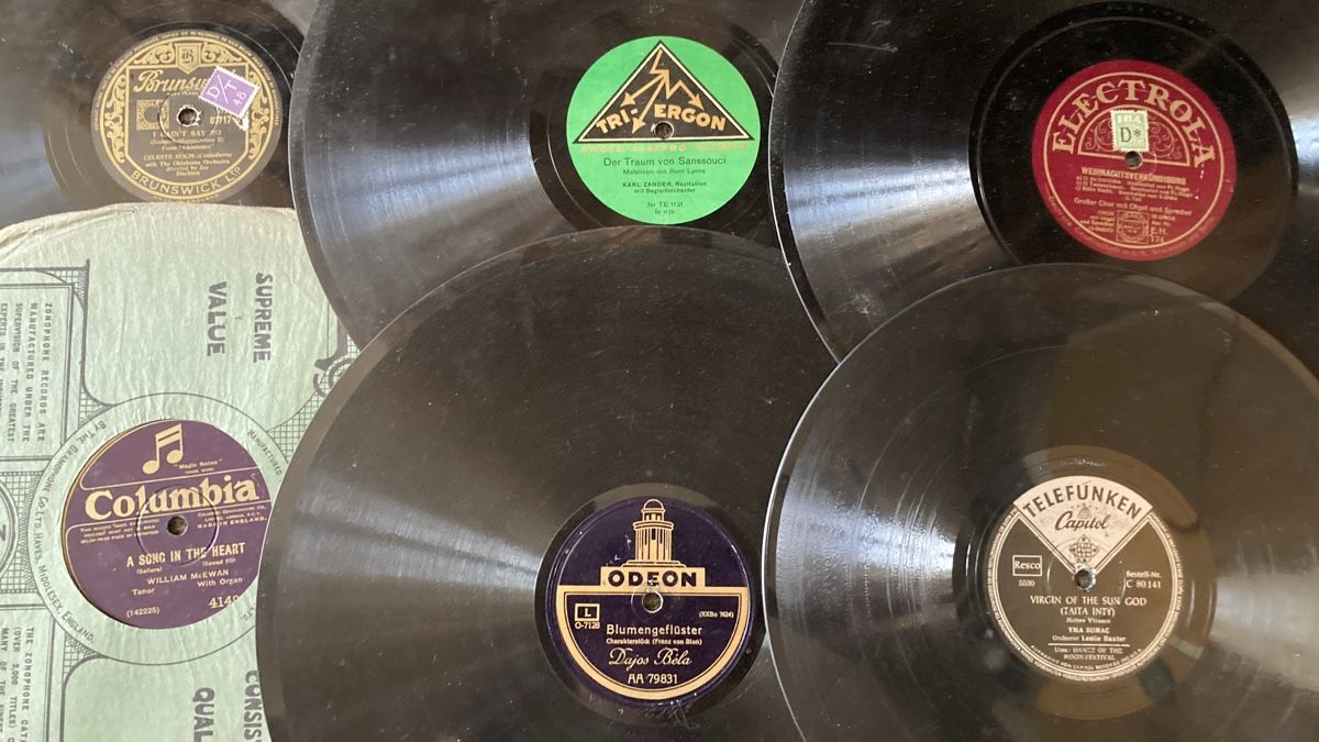 Vinyles: Schellack Grammophon Platten Konvolut – D'occasion à Chevenez par Electro-Rick 4