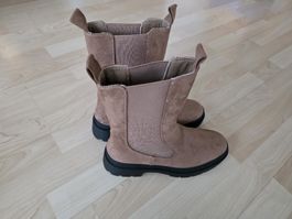 Trendige Winterstiefel, Grösse 39, neu, Kunstleder
