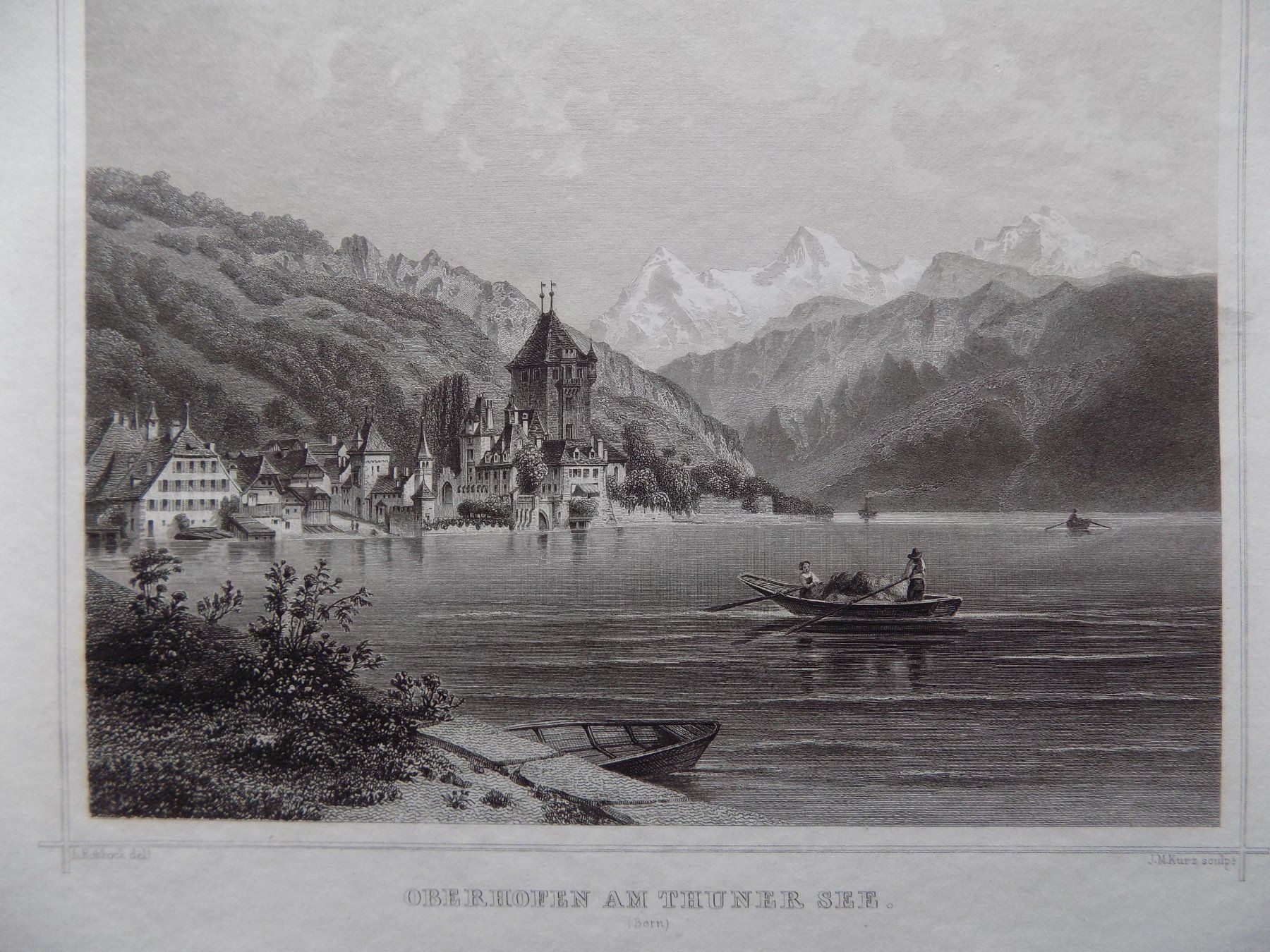 Incisioni: Oberhofen Thunersee Luxusausgabe – Usato da Risch venduto da Rischli15 1