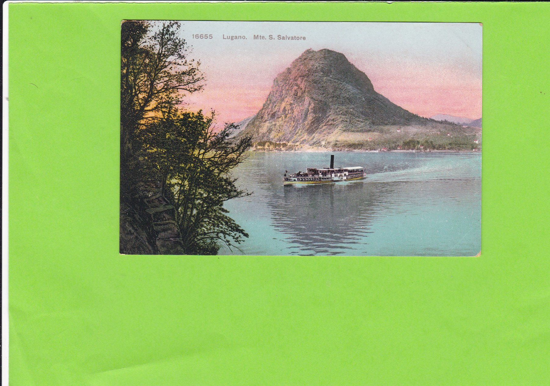 Cartoline postali: Lugano-Monte San Salvatore – Usato da St. Peterzell venduto da neckertal
