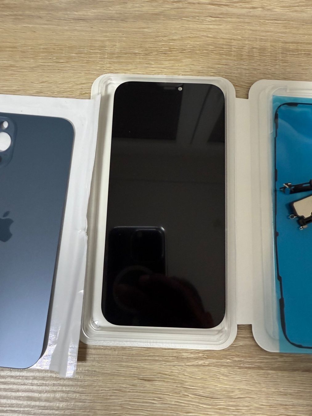 Apple Monitore: iPhone12 Pro Max Display-Batteriegehäuseabdeckung-Hörmuschel – Neu und originalverpackt aus Rothenhausen von Sviva 4