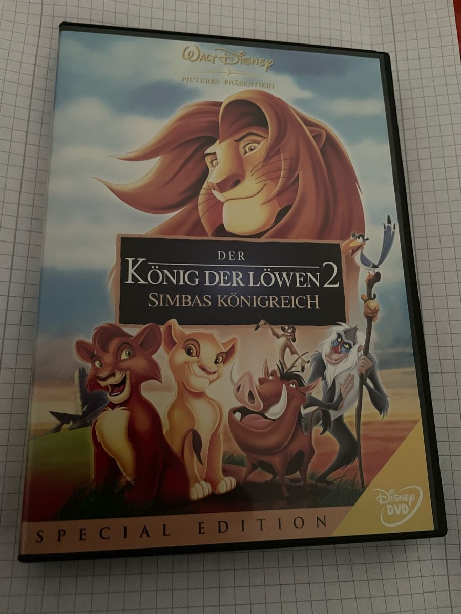 Tutti i DVDs: Der König Der Löwen 2 – Usato da Winterthur venduto da Cobraforce