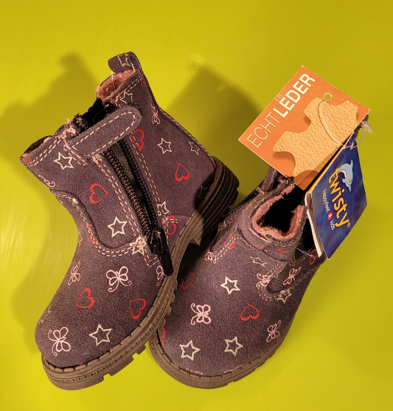 Scarpe per ragazzi: Schuhe NEU 25 TWISTY echt LEDER – Nuovo (secondo la descrizione) da Emmenbrücke venduto da yanndrechsler 5