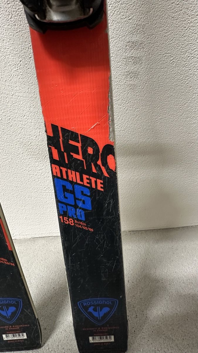 Rossignol Sci: Rossignol Hero GS 158cm Skis – Usato da Buochs venduto da pfuisili_91 1