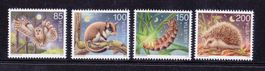 2016   Satz  Wildtiere 85Rp. bis 2.00Fr. ** Postfrisch **