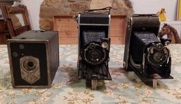 3 Antike Fotokamera
