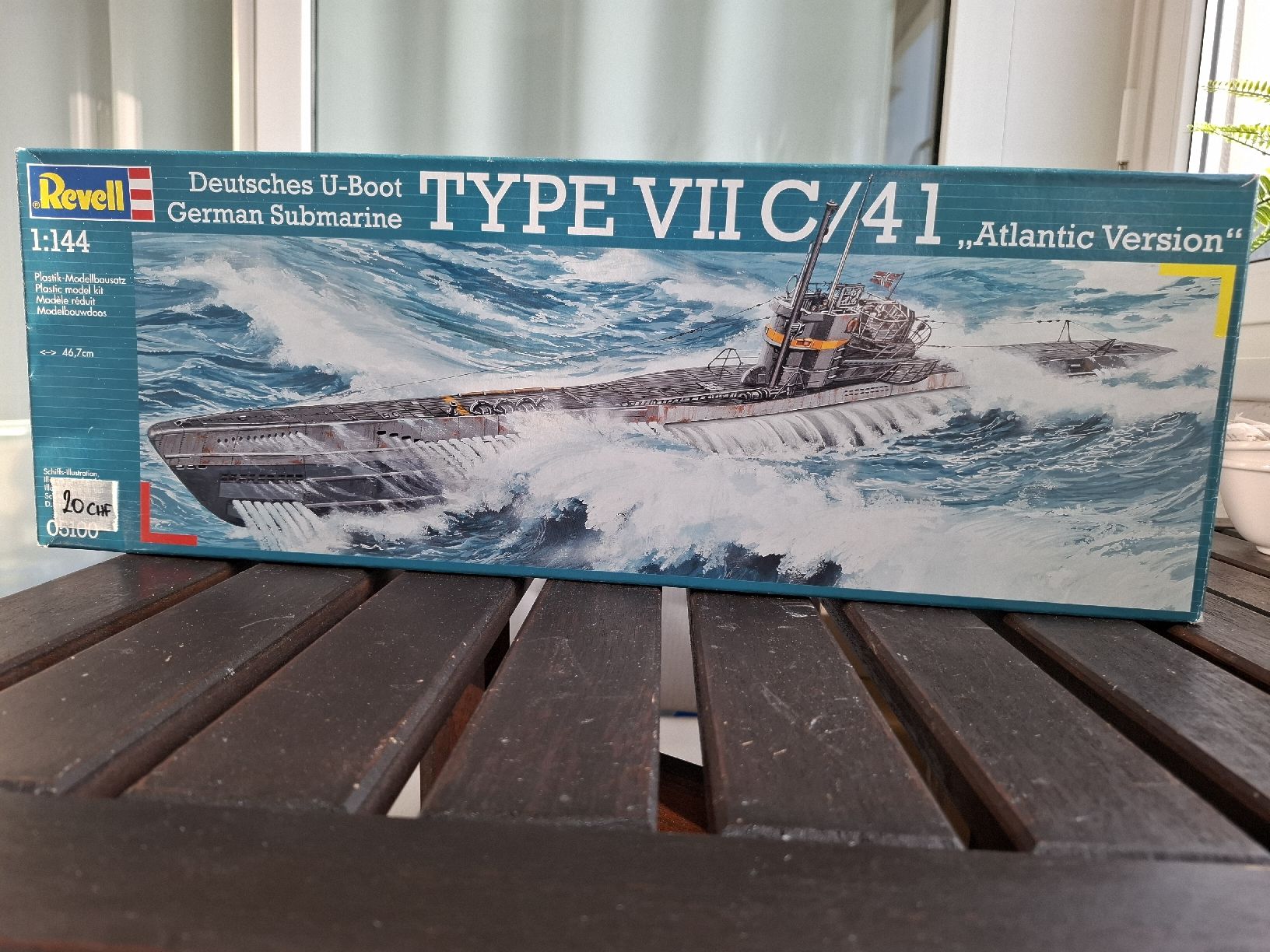 Revell Kit di modellismo & Modellini statici: Revell U-Boot Typ VII C/41, Atlantic Version, 1:144 – Usato da Baden venduto da thailega