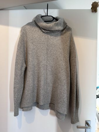 Winter-Sale: H&M Rollkragenpullover, Grau, Grösse S
