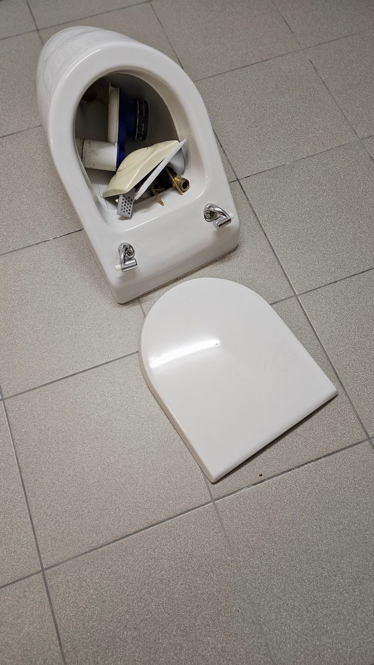 WC: Pissoir/Urinal mit Deckel – Gebraucht aus Berg TG von