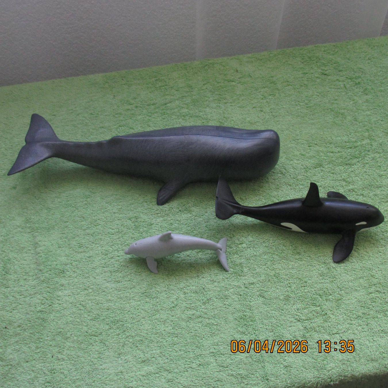 Playmobil Spielzeuge: 3er Set Meerestiere, Wal, Delfin, Orca, Playmobil – Gebraucht aus Galgenen von Forflowers 3