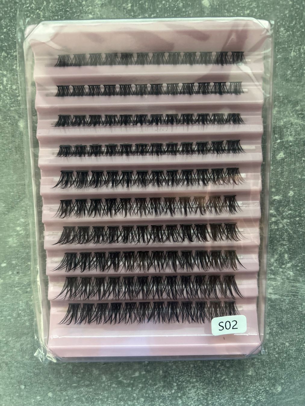 Make-up: Wimpernverlängerungs-Set - 120 Wimpern-Cluster – Nuovo e nell'imballaggio originale da Oberurnen venduto da simgug 1