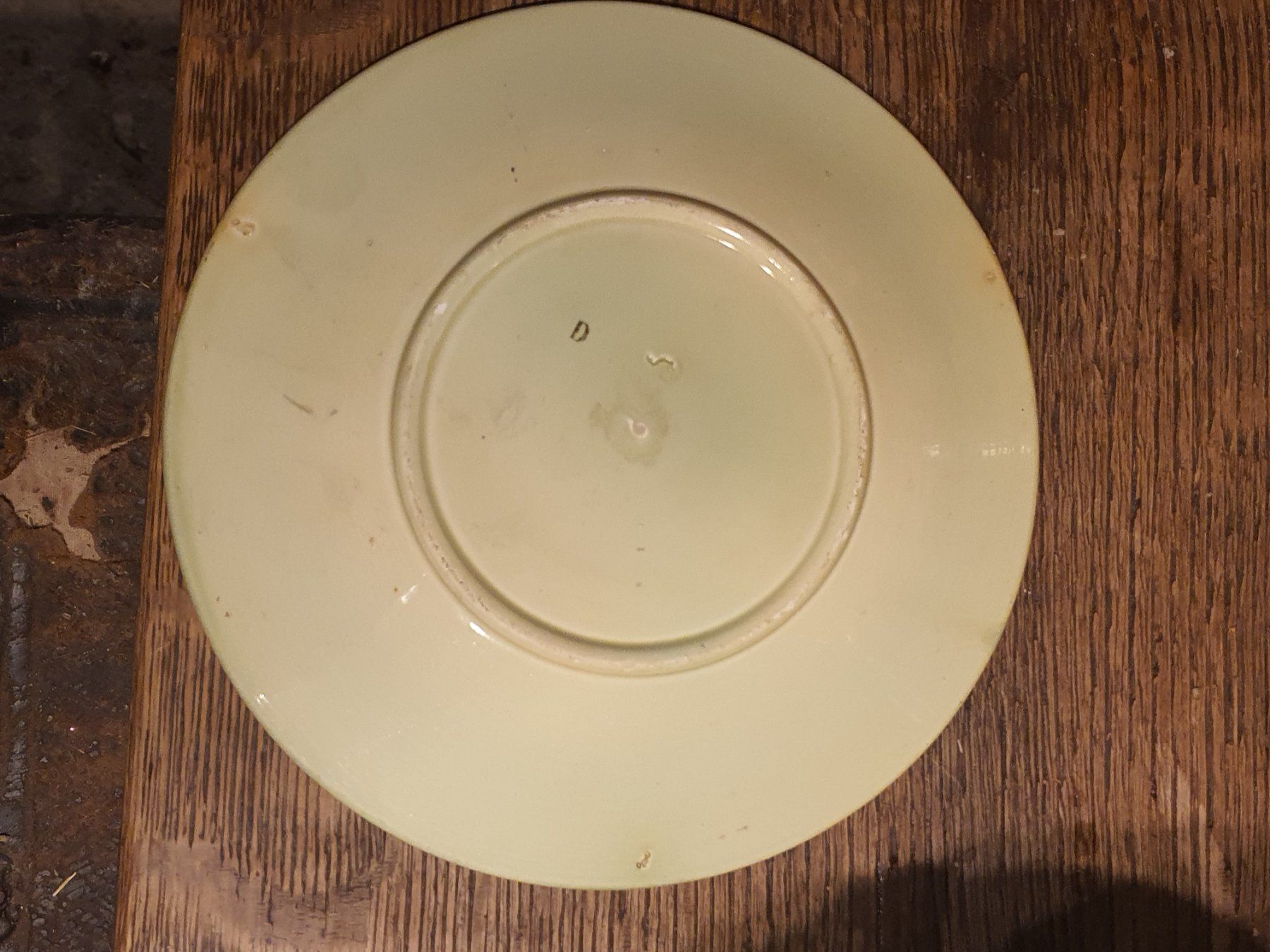 Piatti: Assiette barbotine 18cm dans les verts – Usato da DUGNY (-Leytron) venduto da Rdeny 1