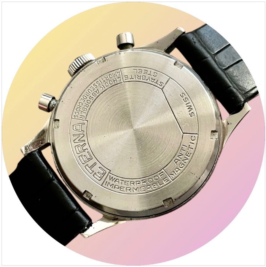 Eterna Montres: Eterna Swiss Vintage Chronograph – D'occasion à lyss par Uhrenparadies 6