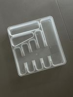 Besteckkasten Plastik Transparent 