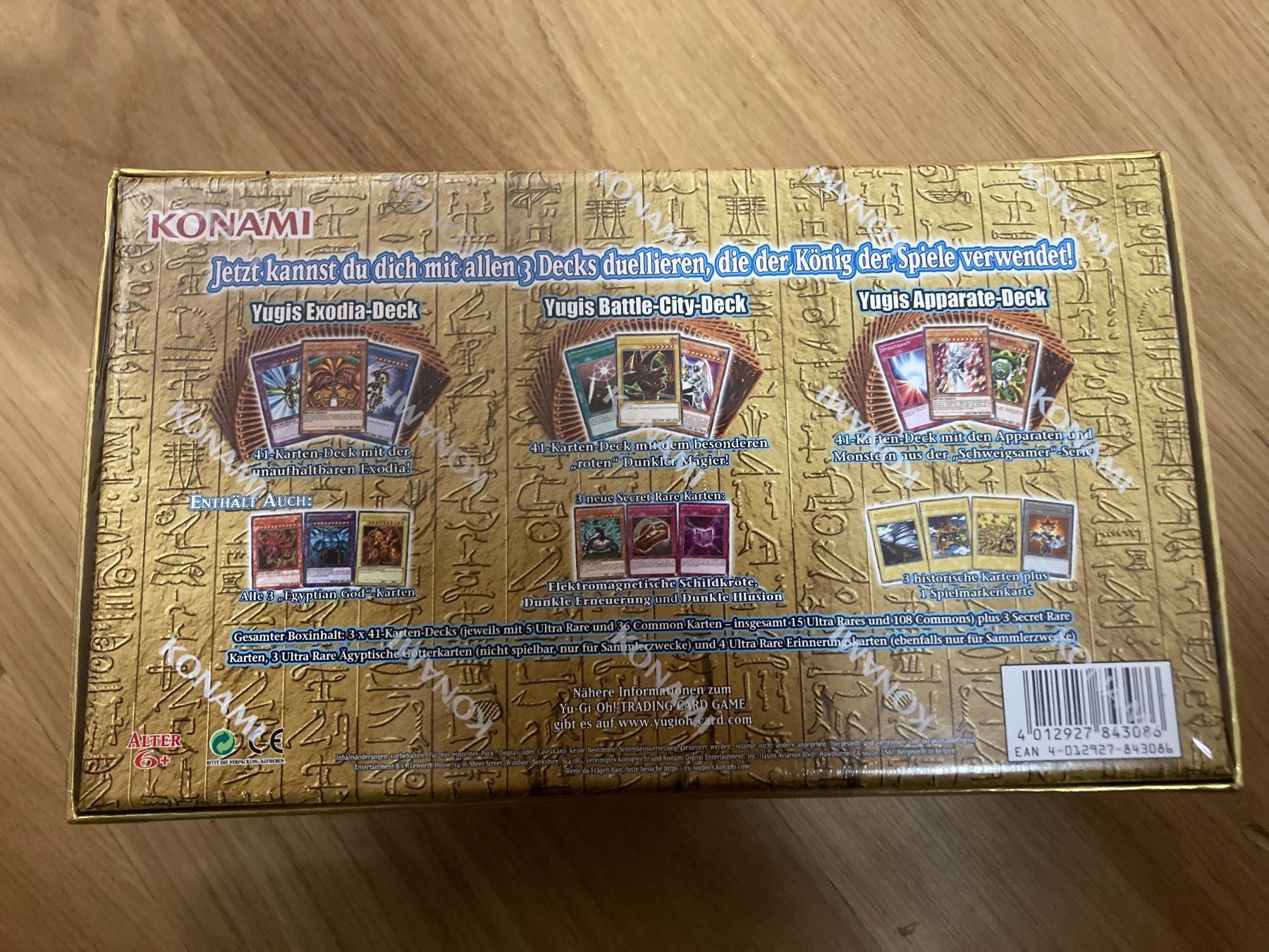 Yugioh Carte collezionabili: Yugioh Legendary Decks I Deutsch – Nuovo e nell'imballaggio originale da Olten venduto da Pandastisch 1