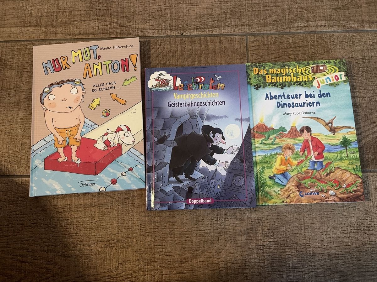 Libri: 3x Kinderbücher: Anton, Vampire, Dinosaurier! – Usato da Zürich venduto da marina76