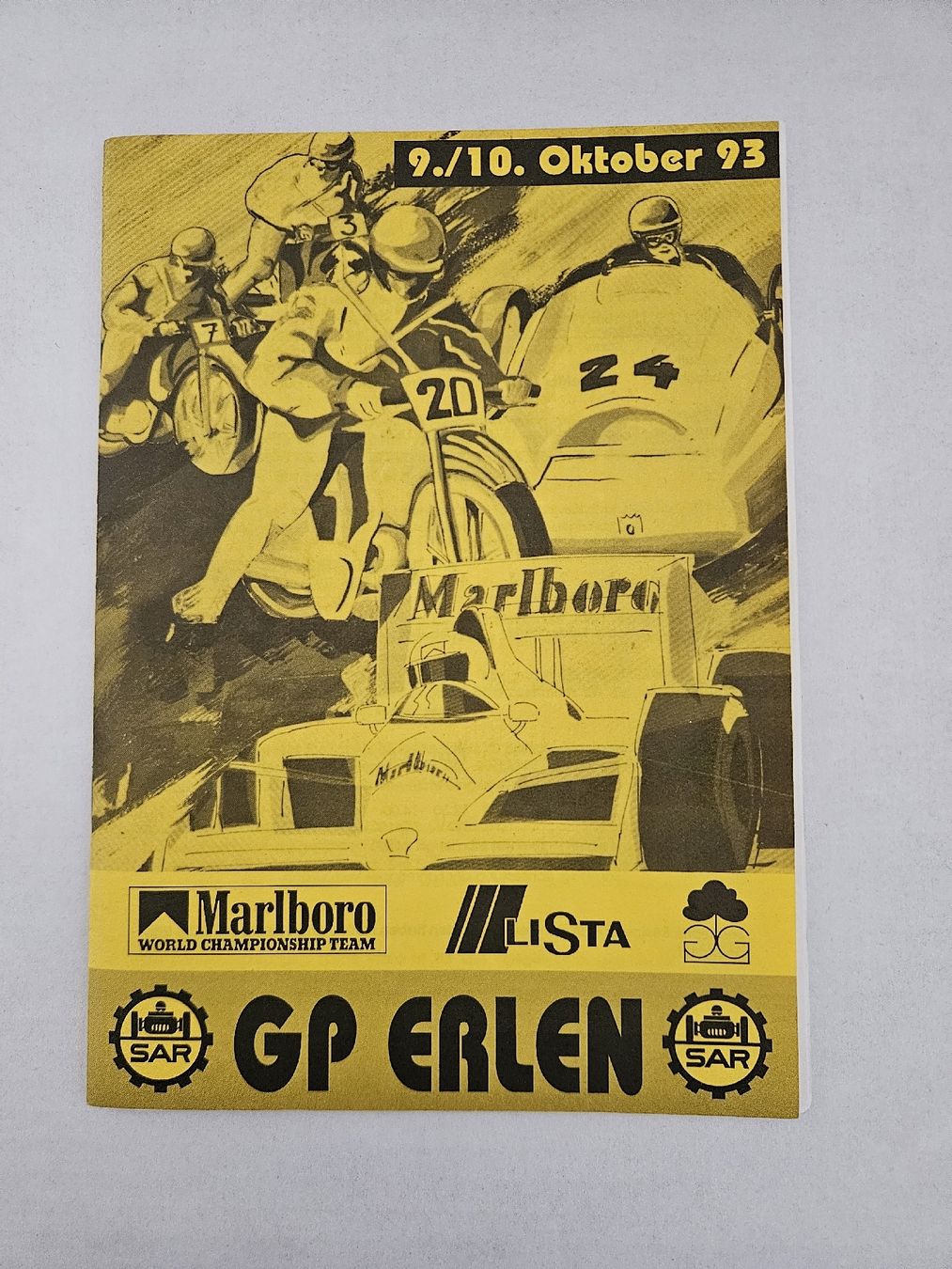 Riviste & Magazine: GP Erlen 1993 – Original Rennprogramm / Heft – Nuovo (secondo la descrizione) da Wangen SZ venduto da Auction-Sea 3