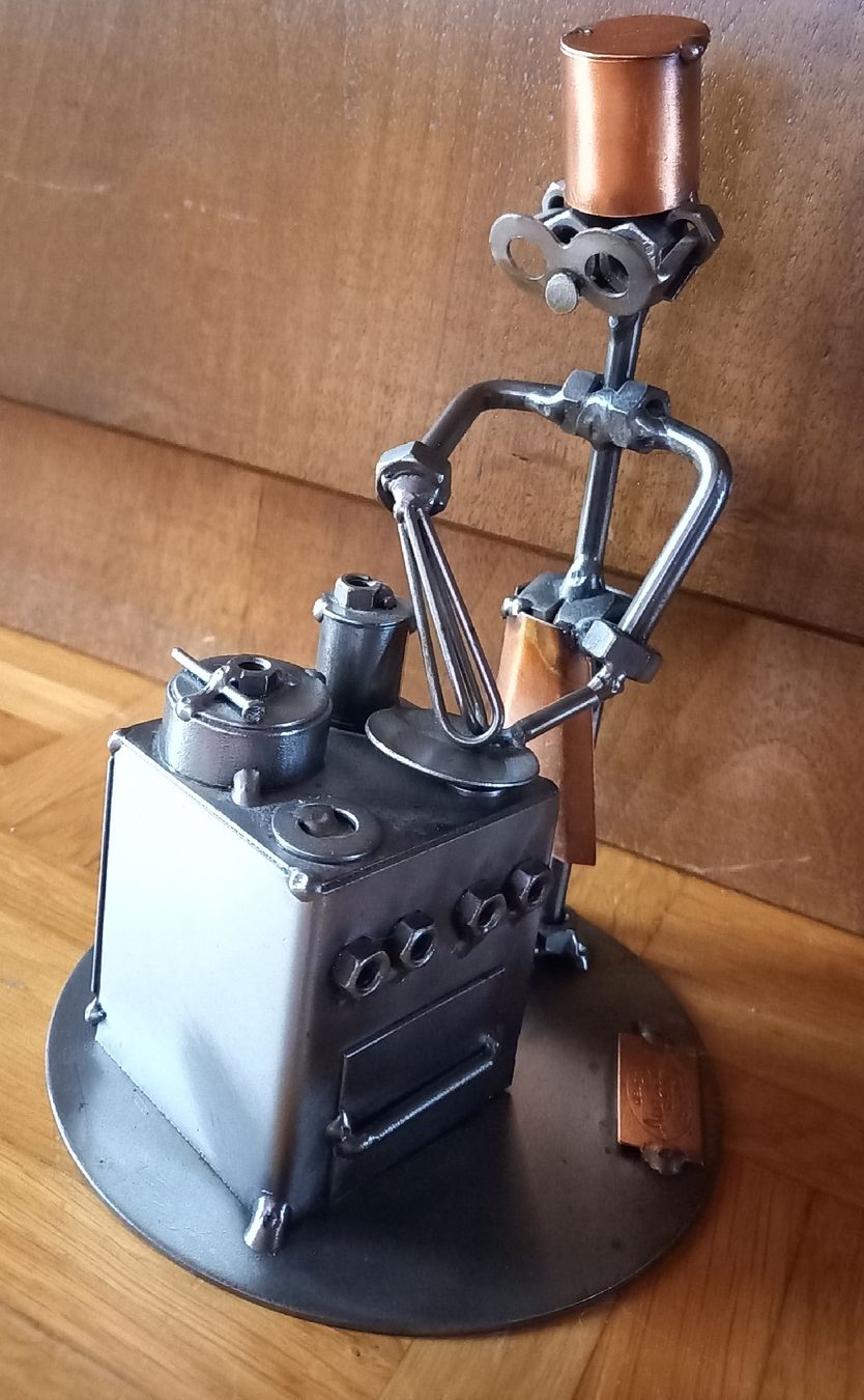 Tutte le decorazioni: Cuisinier Hinz & Kunst en acier – Usato da Tramelan venduto da Belleza82