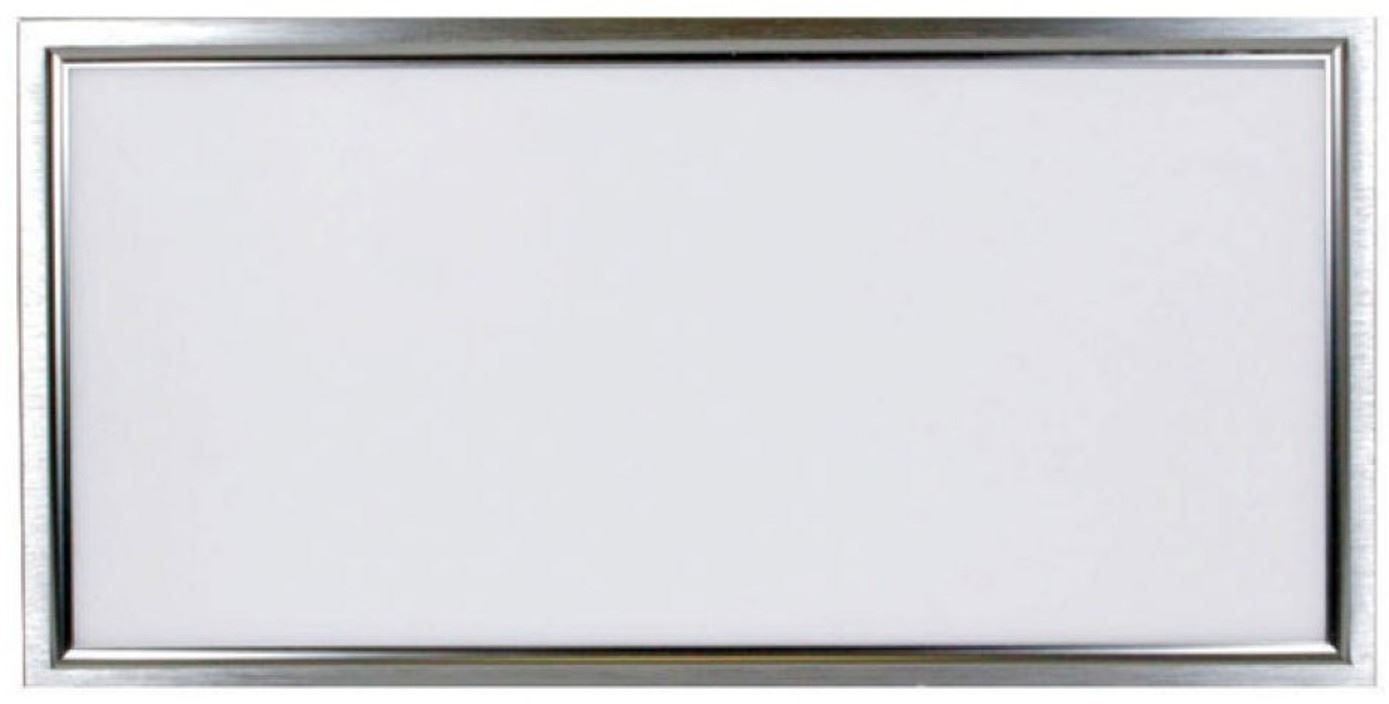 Lampadari & plafoniere: LED Panel Rechteck mit Silberrahmen 60x30cm Aktion – Nuovo e nell'imballaggio originale da St. Gallen venduto da schnaeppchen-preise 1