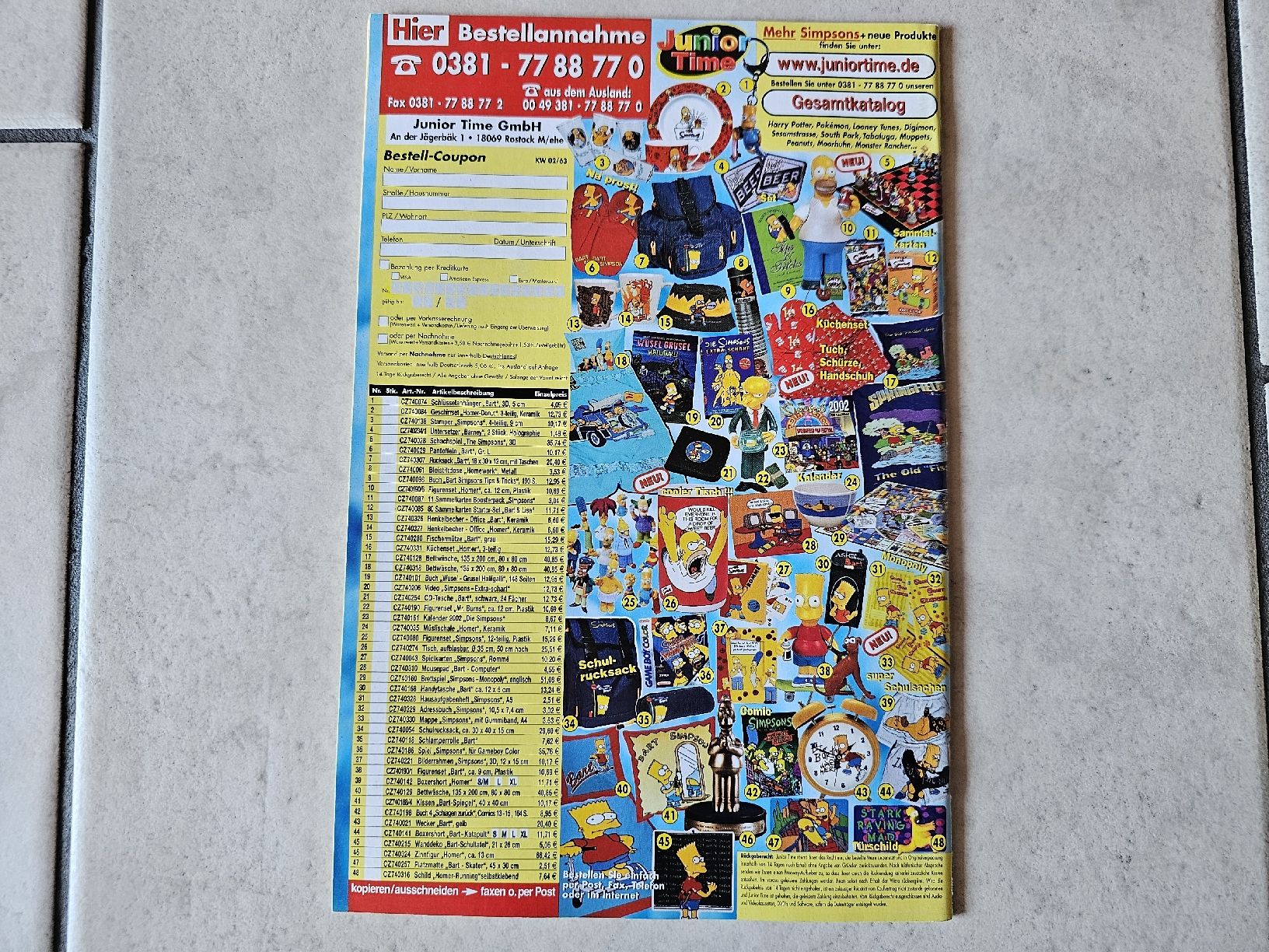 Comics: Simpsons Comic  -  Heft #63 – Gebraucht aus Schneisingen von backstore24 1