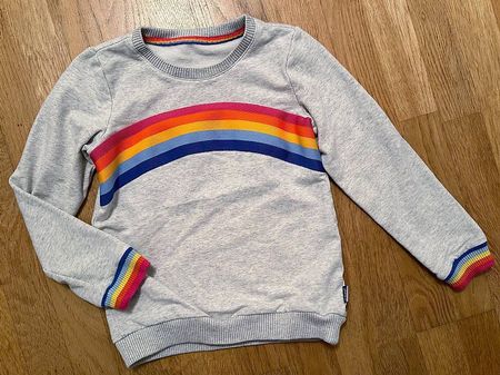 Jako-o Sweat-Pullover Regenbogen 128/134