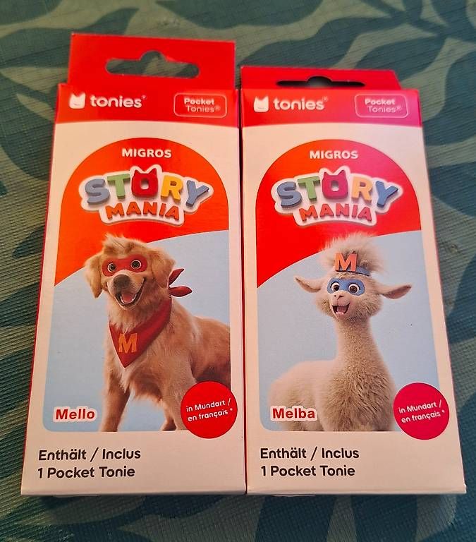 Migros Statuette: Story Mania – Nuovo e nell'imballaggio originale da Pfäffikon SZ venduto da Milu88