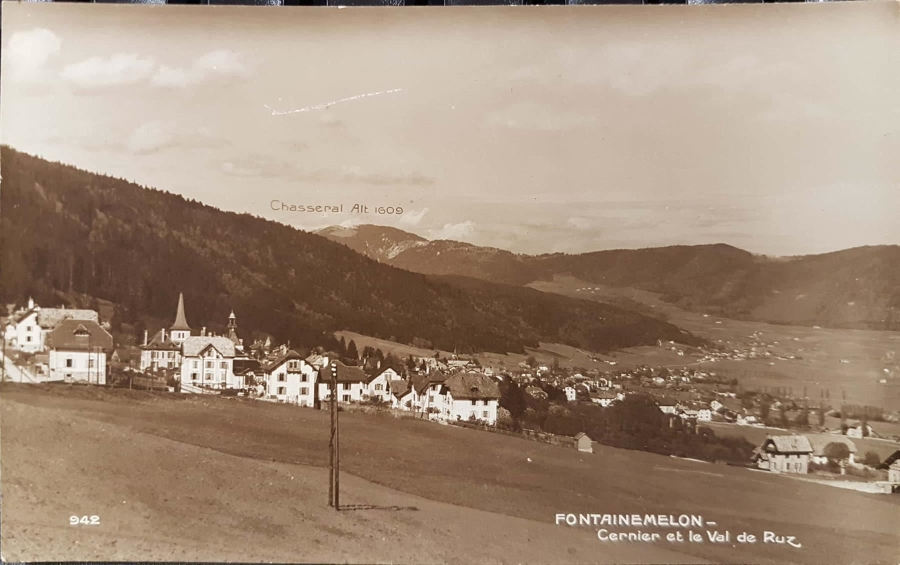 Cartoline postali: PK Fontainemelon alt ab nur 1.-- – Usato da Buttikon SZ venduto da Marcelr