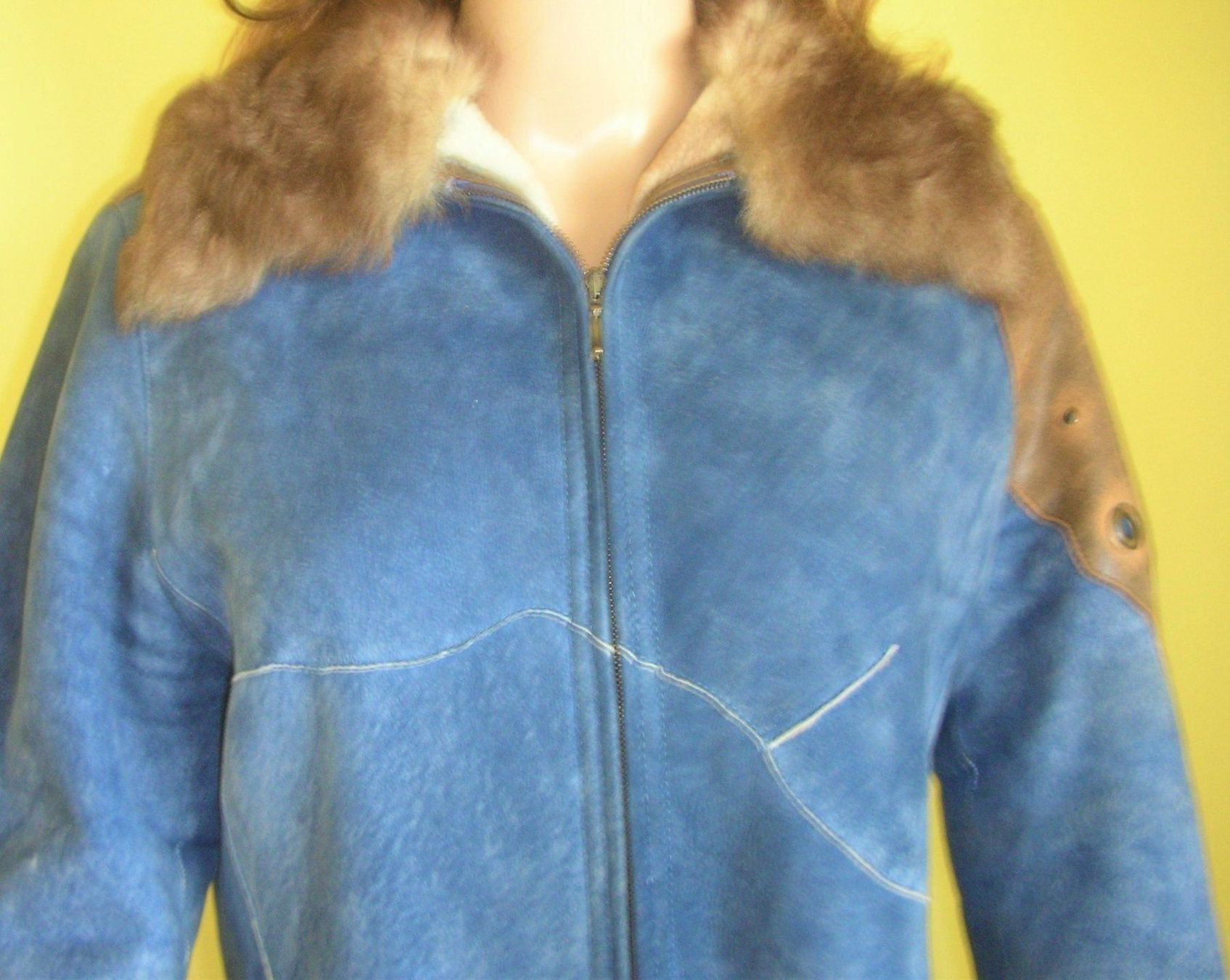 Giacche: WILDLEDER JACKE MIT BIBERPELZ GR.38 – Nuovo (secondo la descrizione) da Pfäffikon ZH venduto da Ruth8 1