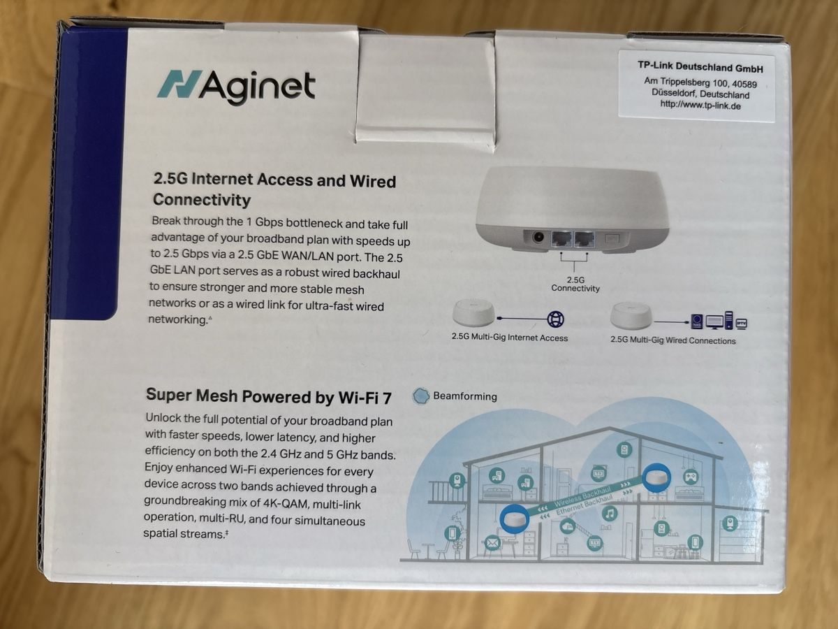 TP-Link Modems & Router: TP-Link Deco BE3600 BE3600 WLAN 7 Mesh-System – Neu und originalverpackt aus Aegerten von muffinwiz 3
