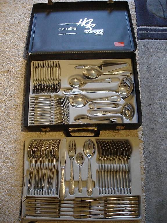 Bestecksets: BESTECK KOFFER SET  72 TEILIG HCS SOLINGEN   – Gebraucht aus Niederweningen von tsnuk333 1